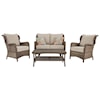 Signature Design by Ashley Clear Ridge Outdoor Conversation Set