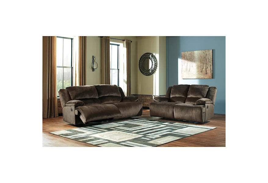 Clonmel Reclining Living Room Group by Ashley (Signature Design) at Johnny Janosik