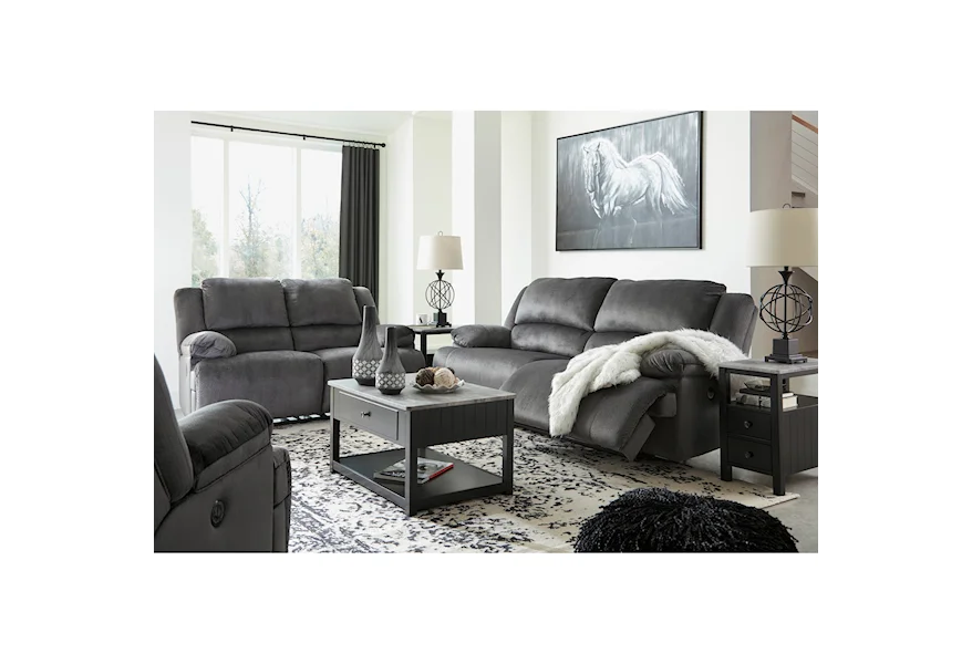 Clonmel Reclining Living Room Group by Signature Design by Ashley at VanDrie Home Furnishings