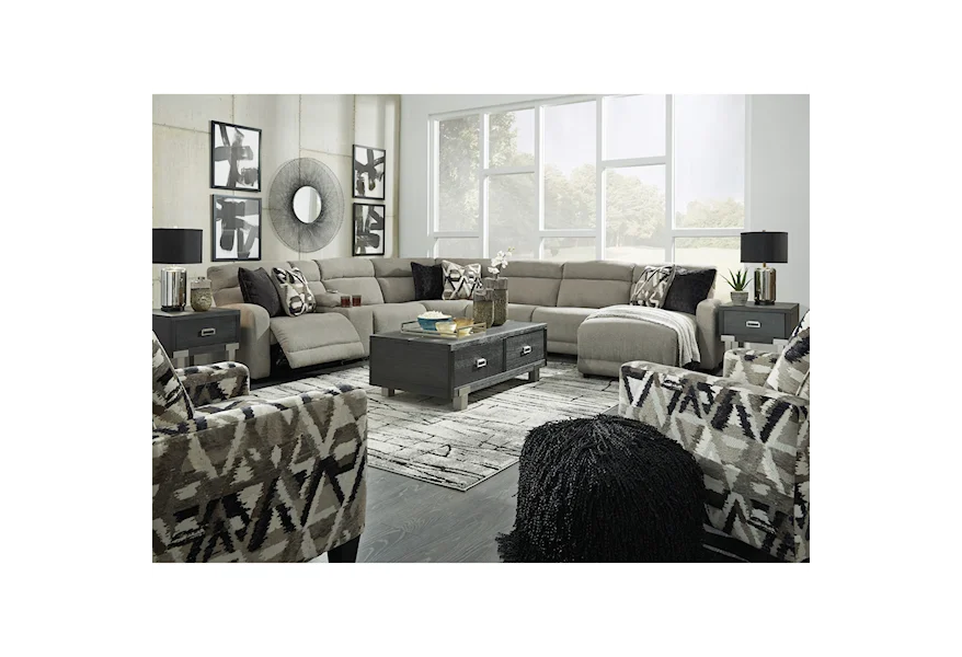 Colleyville Power Reclining Living Room Group by Signature Design by Ashley at Sam Levitz Furniture