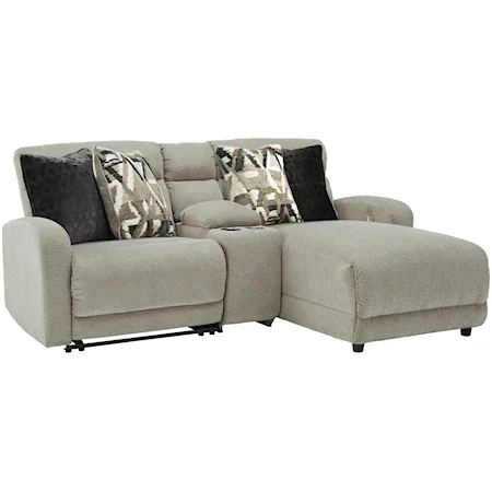 3-Piece Power Recl Sectional with Chaise