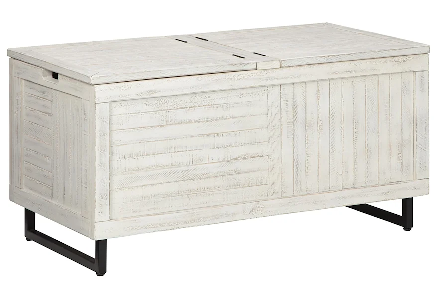 Coltport Storage Trunk by Signature Design by Ashley at Sam Levitz Furniture