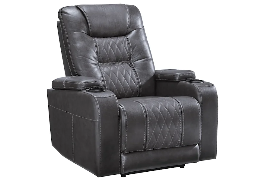 Composer Power Recliner by Signature Design by Ashley at HomeWorld Furniture