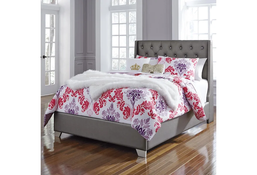 Coralayne Full Upholstered Bed by Ashley (Signature Design) at Johnny Janosik