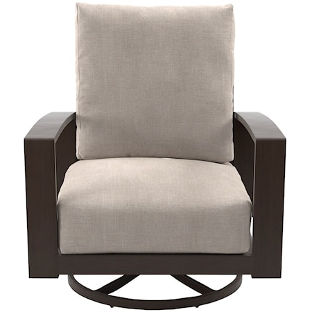 Set of 2 Swivel Lounge Chairs