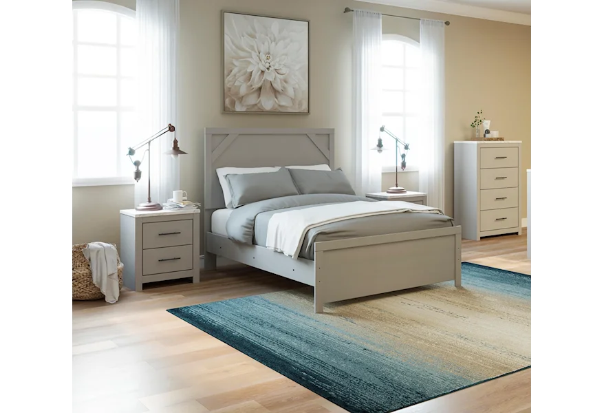 Cottonburg 5 Piece Full Bedroom Set by Signature Design by Ashley at Sam Levitz Furniture
