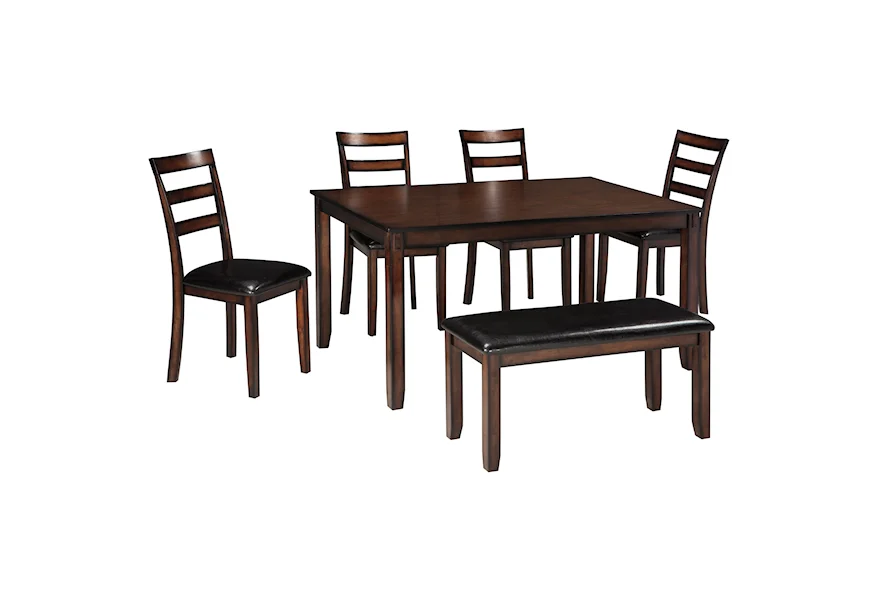 Coviar 6-Piece Dining Room Table Set by Signature Design by Ashley at Furniture Fair - North Carolina