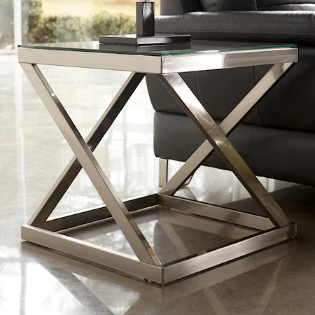 Square End Table
