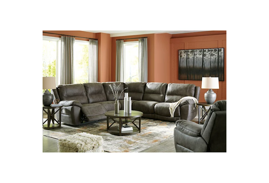 Cranedall Power Reclining Living Room Group by Ashley (Signature Design) at Johnny Janosik