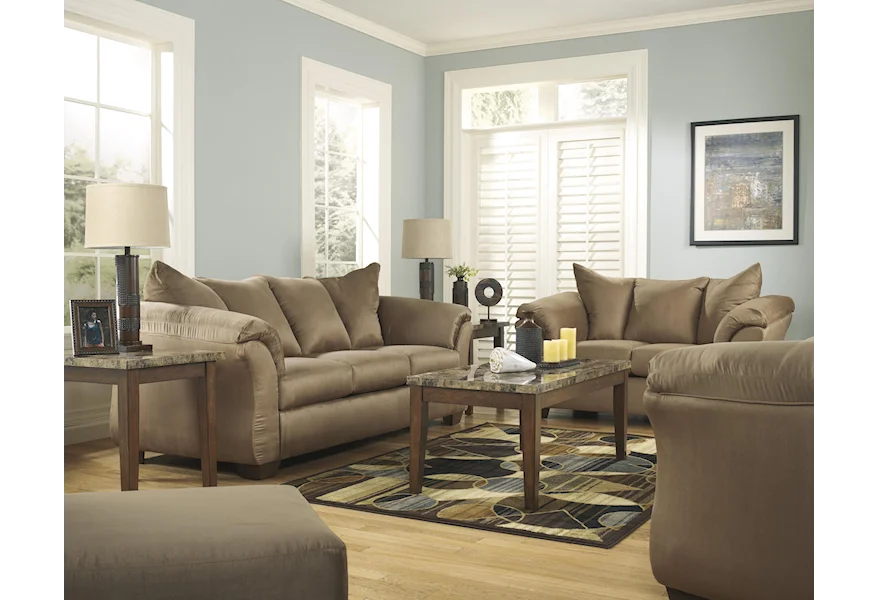 Darcy Stationary Living Room Group by Signature Design by Ashley at Royal Furniture