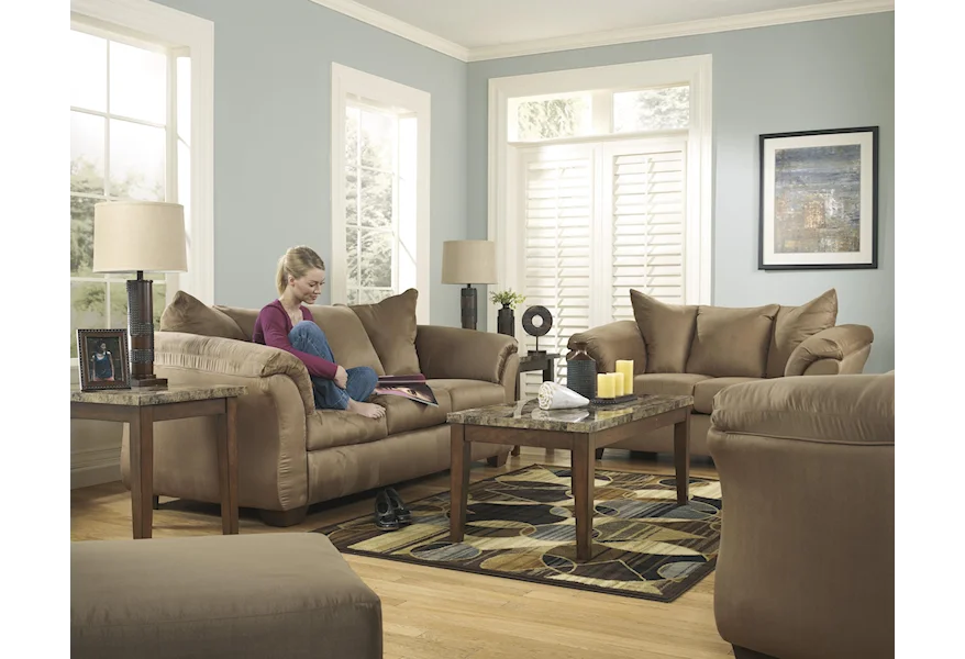 Darcy Sofa and Chair Set by Signature Design by Ashley at Sam Levitz Furniture