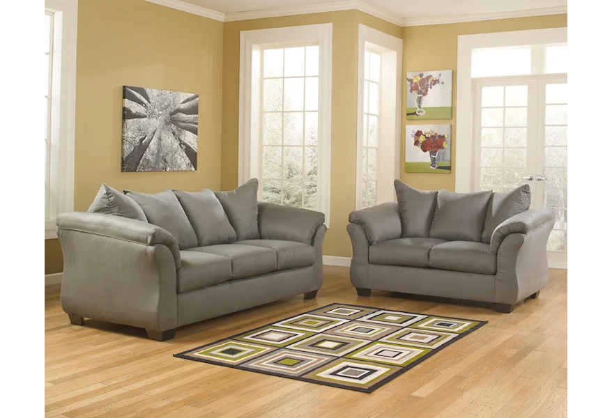 Darcy Sofa, Loveseat and Chair Set by Signature Design by Ashley at Sam Levitz Furniture
