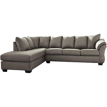 2-Piece Sectional Sofa with Chaise