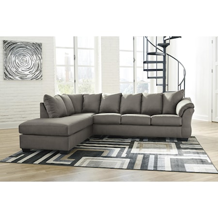 2 PC Sectional, Chair and Ottoman Set