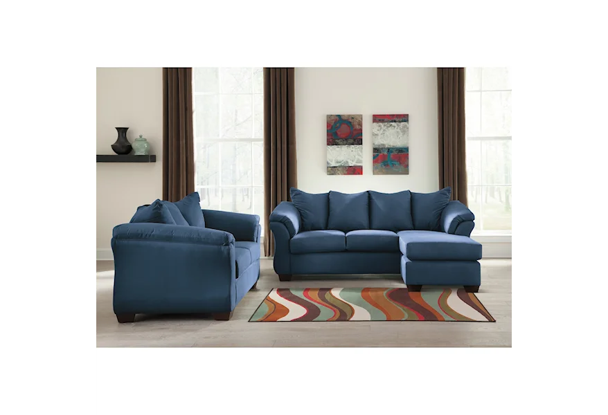 Darcy Stationary Living Room Group by Signature Design by Ashley at Value City Furniture