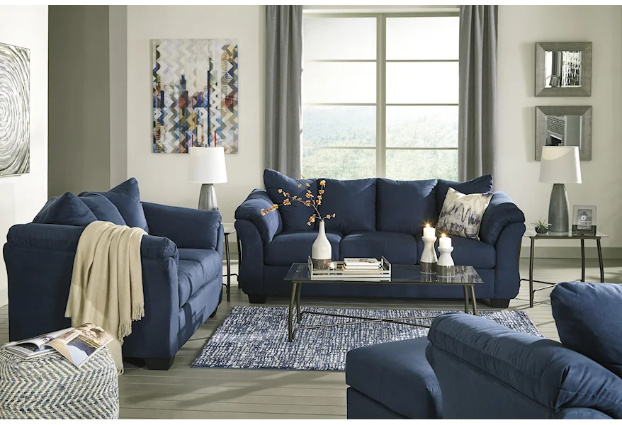 Darcy Sofa, Loveseat and Chair Set by Signature Design by Ashley at Sam Levitz Furniture