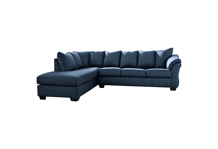 Darcy 2-Piece Sectional Sofa with Chaise by Signature Design by Ashley at Sam Levitz Furniture