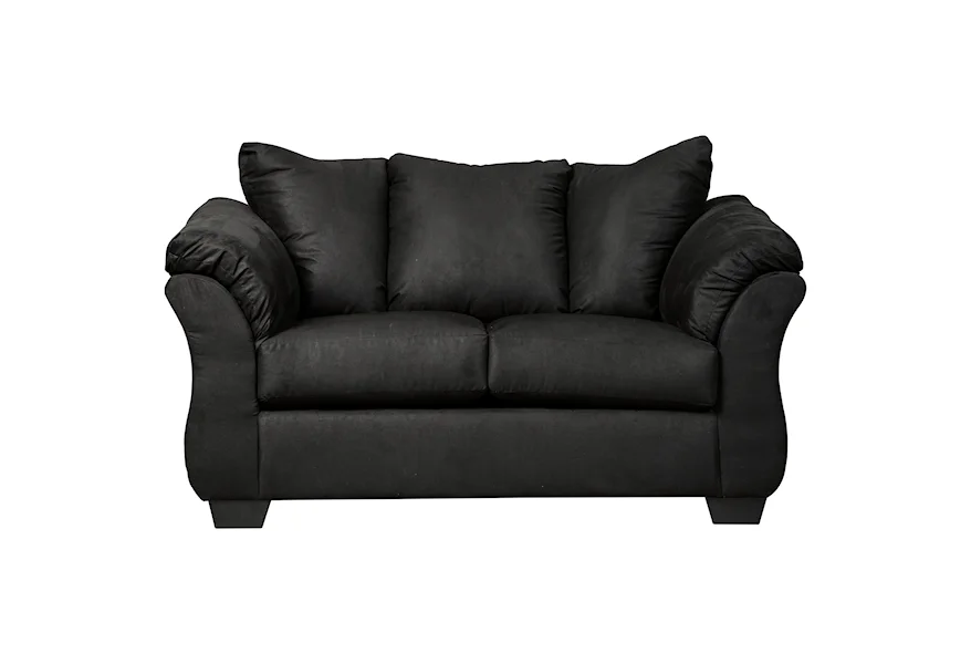 Darcy Stationary Loveseat by Signature Design by Ashley at Zak's Home Outlet