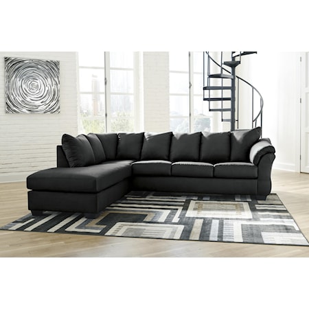 2 PC Sectional and Recliner Set