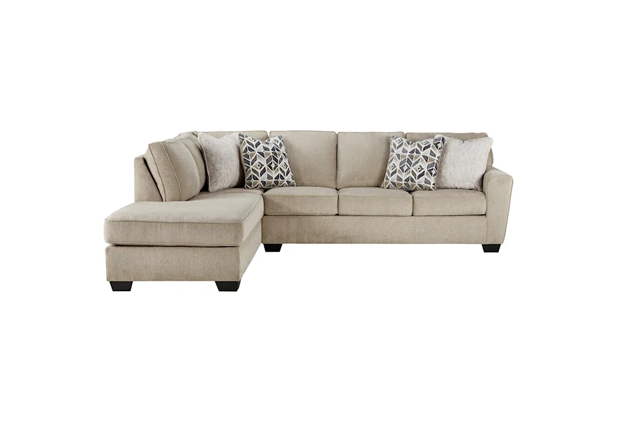 Decelle 2-Piece Sectional with Chaise by Signature Design by Ashley at Furniture Fair - North Carolina