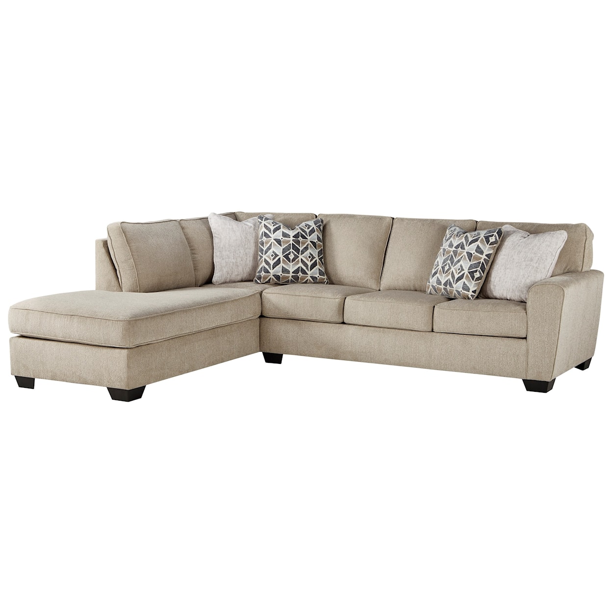 Signature Design by Ashley Decelle 2-Piece Sectional with Chaise