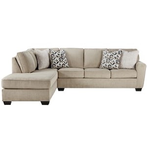 Signature Design by Ashley Decelle 2-Piece Sectional with Chaise