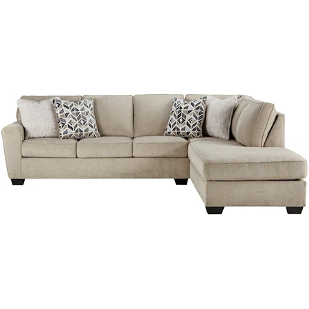 2-Piece Sectional with Chaise