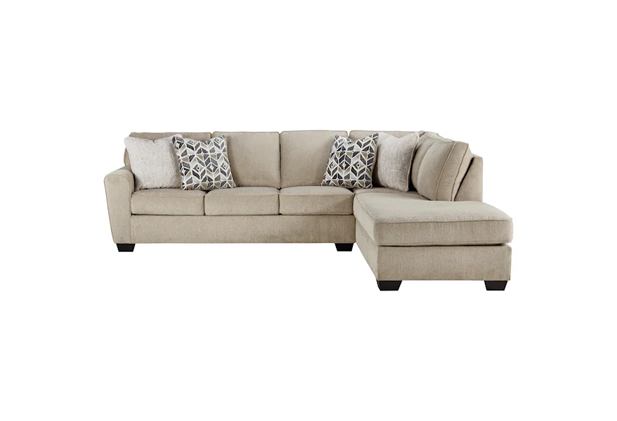 Decelle 2-Piece Sectional with Chaise by Signature Design by Ashley Furniture at Sam's Appliance & Furniture