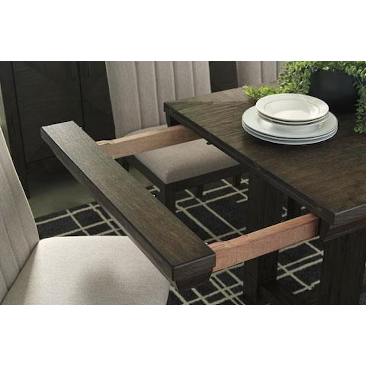 Signature Design by Ashley Dellbeck 7-Piece Dining Package