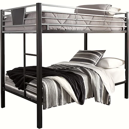 Twin/Twin Bunk Bed w/ Ladder
