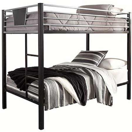 Twin/Twin Bunk Bed w/ Ladder