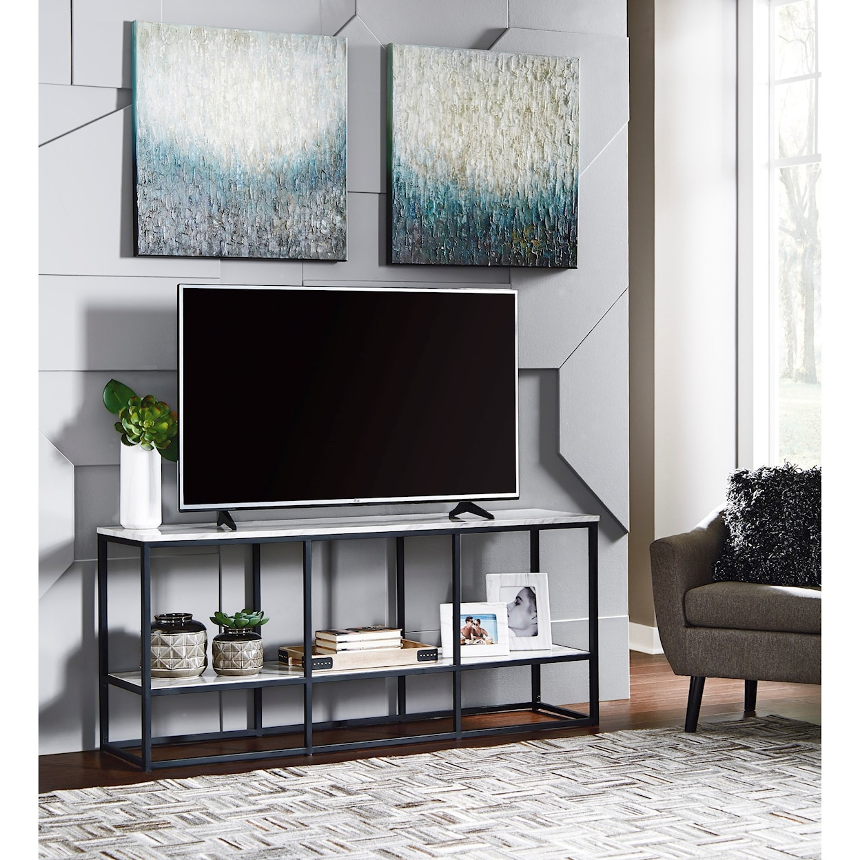 Benchcraft Donnesta Extra Large TV Stand