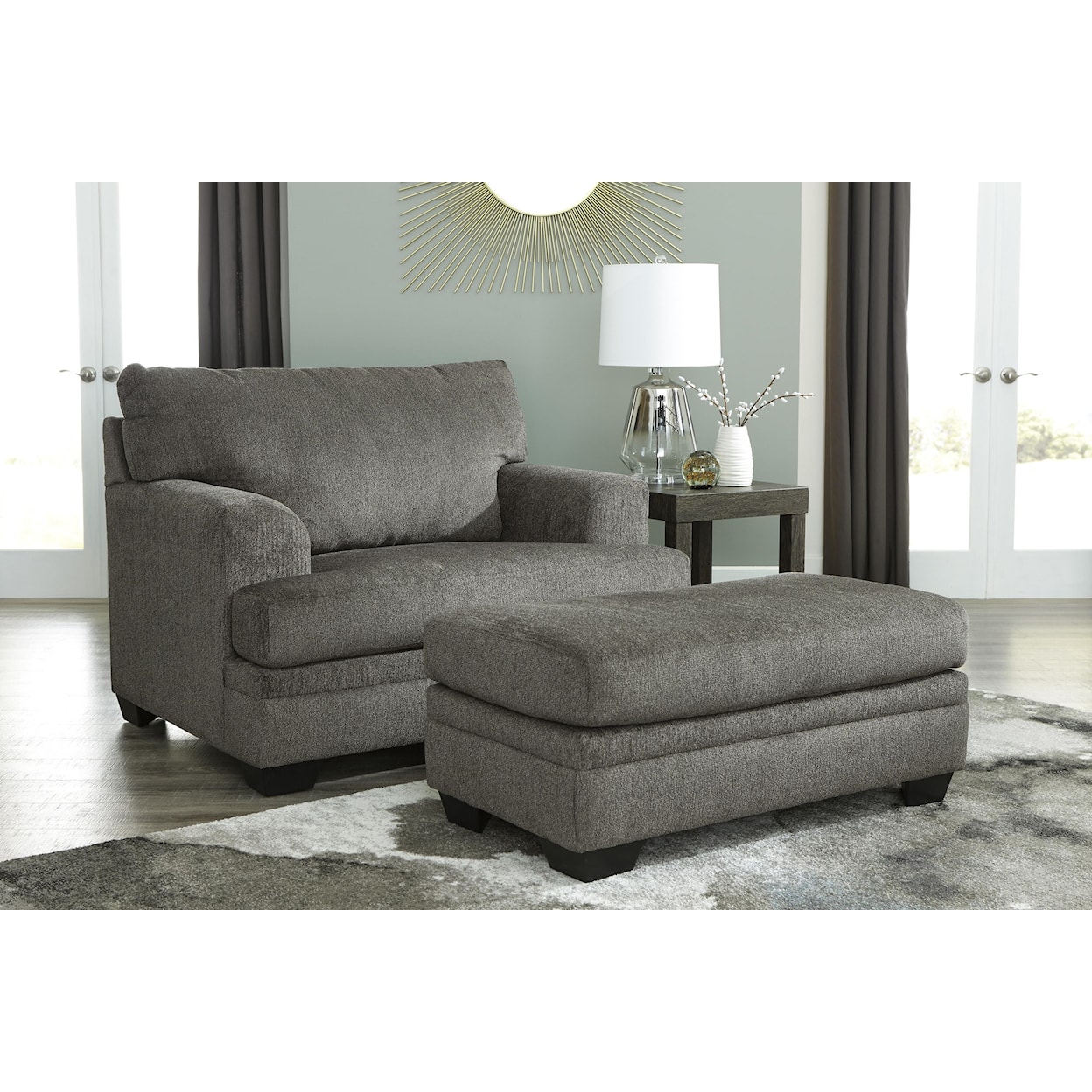 Signature Design by Ashley Dorsten Sofa Chaise, Chair and Ottoman Set