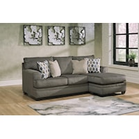 2 Piece Sofa Chaise and Loveseat Set