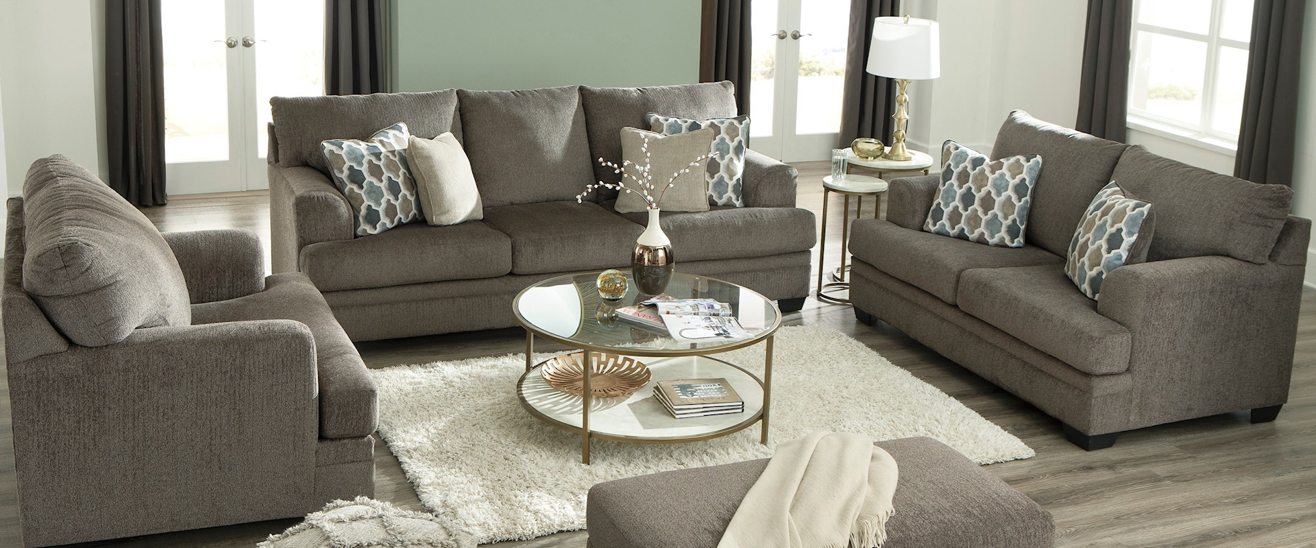 Stationary Living Room Group  **NOTE: Due to recent events this collection is OUT OF STOCK and may not be on our floor or available for delivery for 60-120 days.**