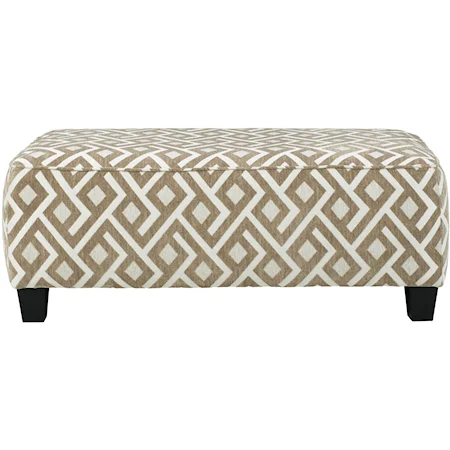 Oversized Accent Ottoman