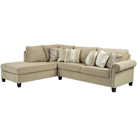 2-Piece Sectional with Left Chaise