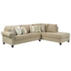 Signature Design by Ashley Dovemont 2-Piece Sectional with Right Chaise