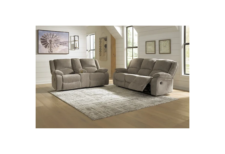 Draycoll Reclining Living Room Group by Signature Design by Ashley at Furniture Fair - North Carolina