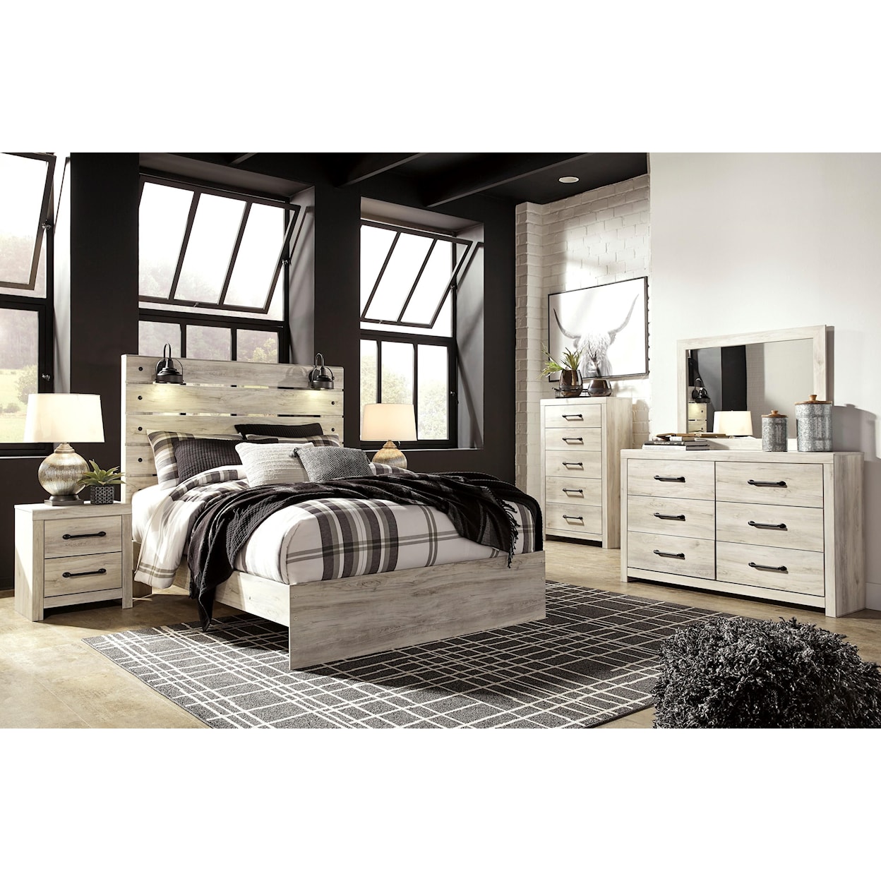 Signature Design by Ashley Cambeck 5 Piece King Bedroom Set