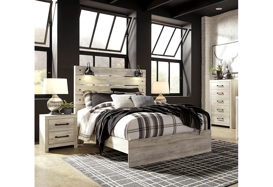 Cambeck 5 Piece Twin Panel Bedroom Set by Signature Design by Ashley at Sam Levitz Furniture