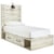 Signature Design by Ashley Drystan Twin Panel Bed with 2 Storage Drawers