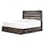 Signature Design by Ashley Cambeck King Panel Bed with 2 Storage Drawers