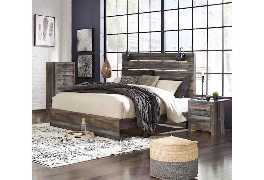 Drystan 5 Piece Full Bedroom Set by Signature Design by Ashley at Sam Levitz Furniture