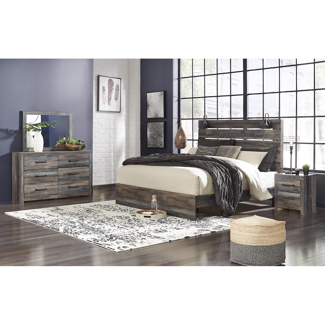 Signature Design by Ashley Drystan 5PC QUEEN BEDROOM GROUP