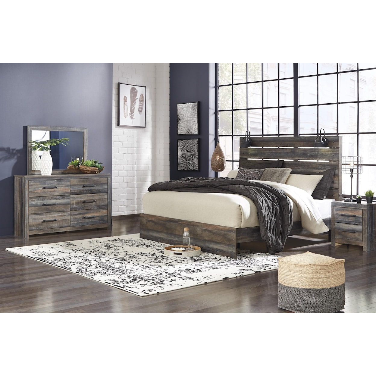 Signature Design by Ashley Drystan Queen 5 Pc Bedroom Group