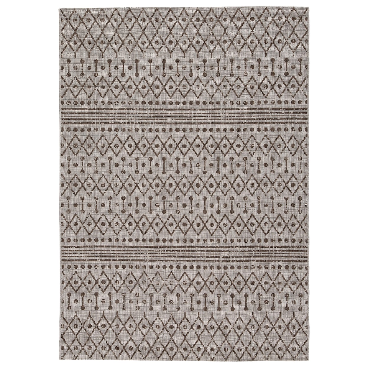 Signature Design by Ashley Dubot 5x7 Indoor/Outdoor Rug