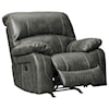 Signature Design by Ashley Dunwell Power Rocker Recliner w/ Adjustable Headrest