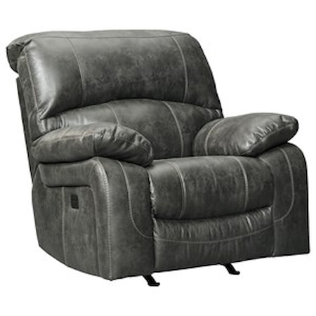 Power Rocker Recliner w/ Adjustable Headrest