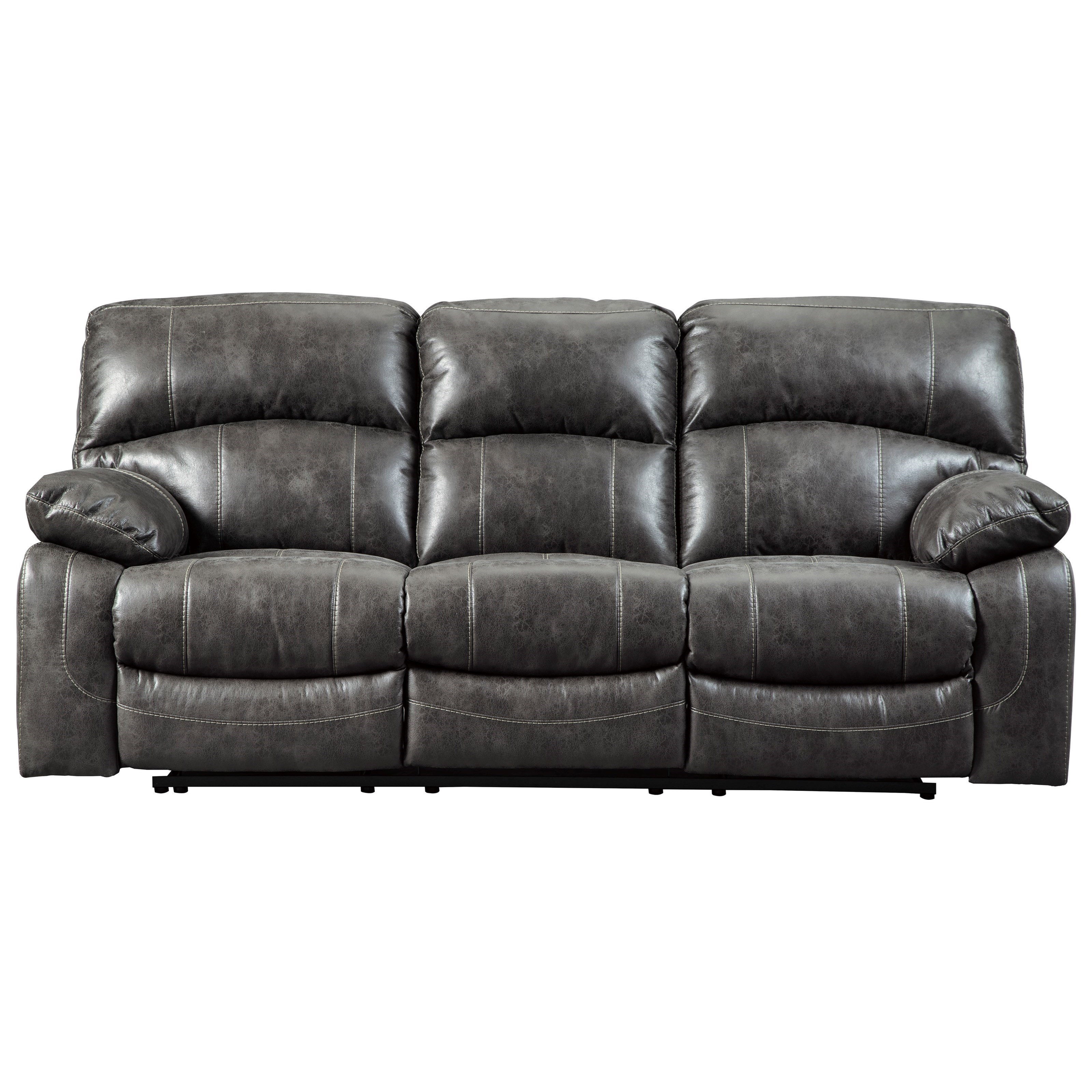 Power Reclining Sofa w/ Adjustable Headrests